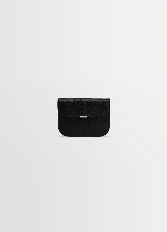 SOFT TAB WALLET IN LEATHER