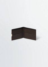 Soft Tab Studs Dots Bifold Wallet In Leather