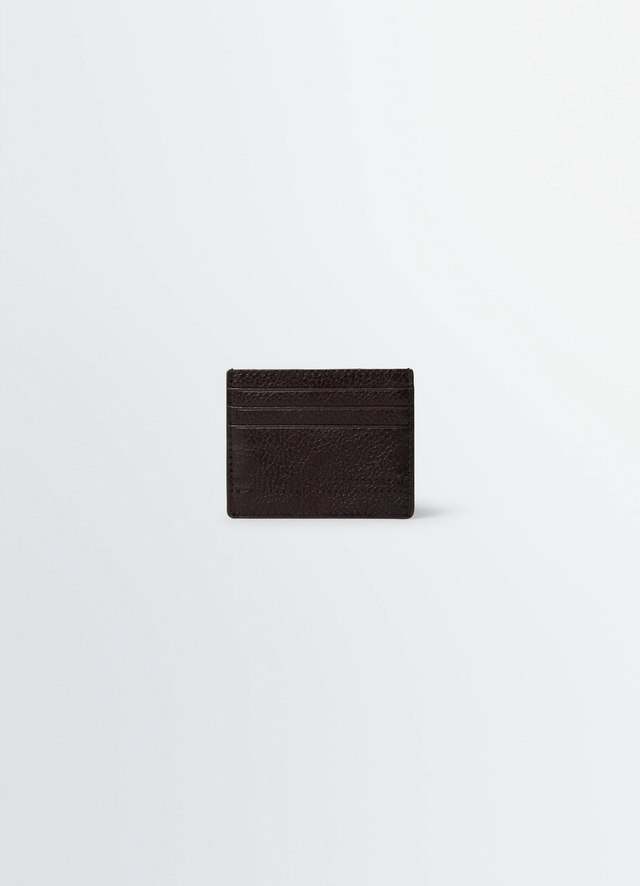 GEAR CARD HOLDER IN LEATHER