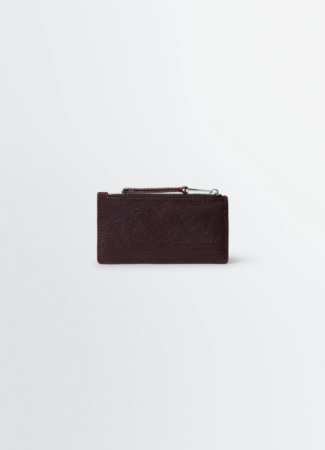 GEAR CARD HOLDER AND COIN PURSE IN LEATHER