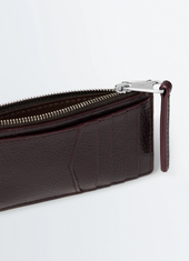 Gear Card Holder And Coin Purse In Leather