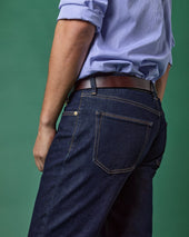 Clift Straight Leg Jean In Non Selvedge Rinse Stretch Denim