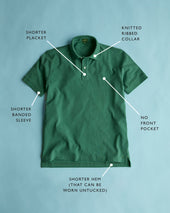 Court Polo In Pima Pique