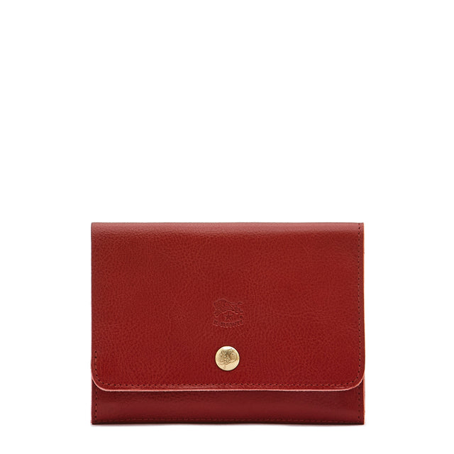 Alberese | Wallet in leather color red