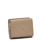 Portafoglio In Pelle Colore Beige Vasari