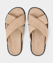 Nomad Suede Crossover Sandal