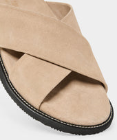 Nomad Suede Crossover Sandal