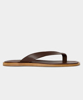 Porto Leather Thong Sandal