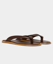Porto Leather Thong Sandal