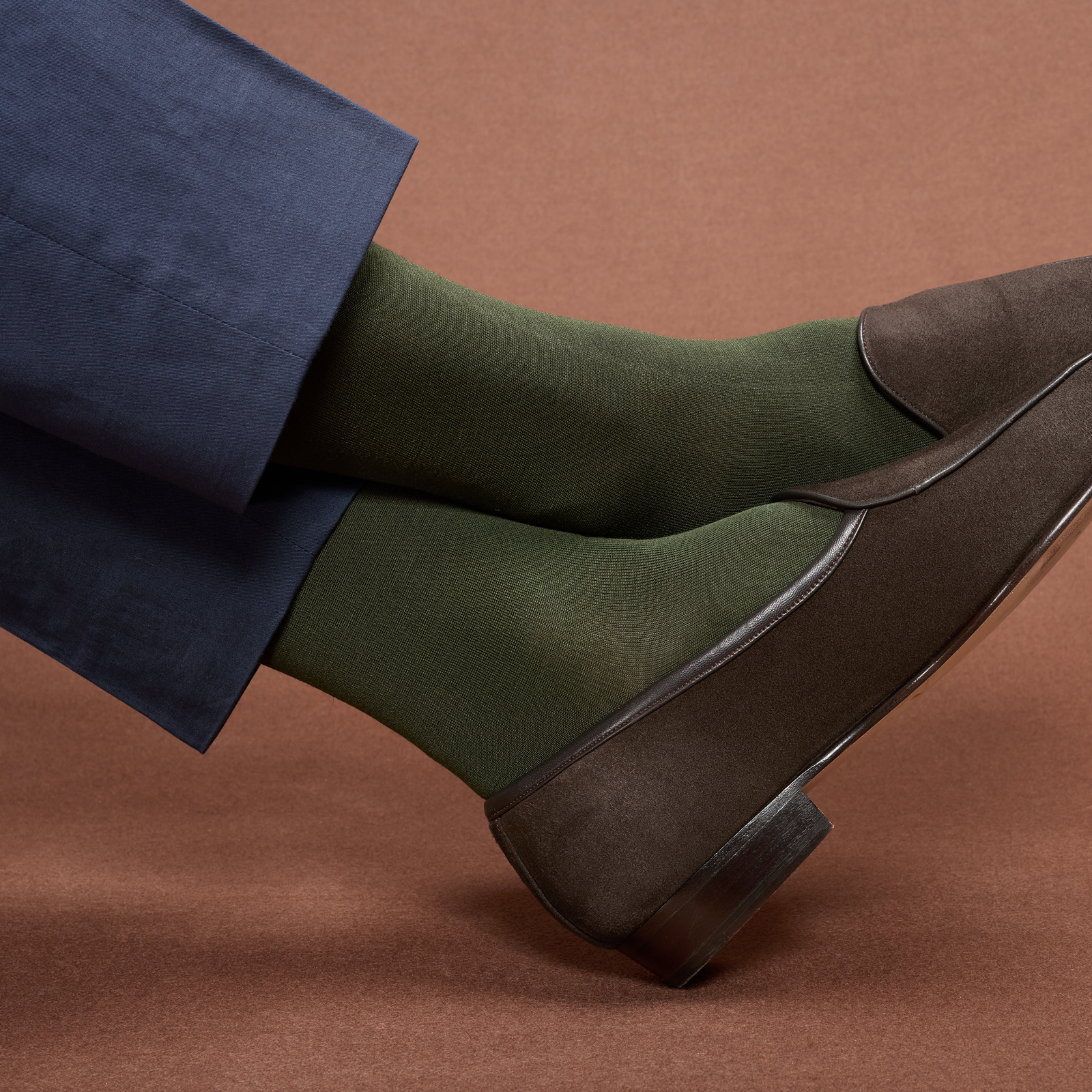 Vert Kaki Soie