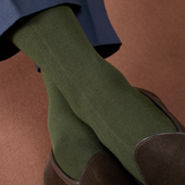 Vert Kaki Soie