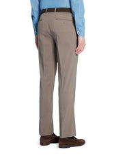 Taupe Cotton Twill Trousers - Model 08 (SLIM)