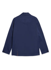 Solomon Overshirt In Herringbone Di Cotone