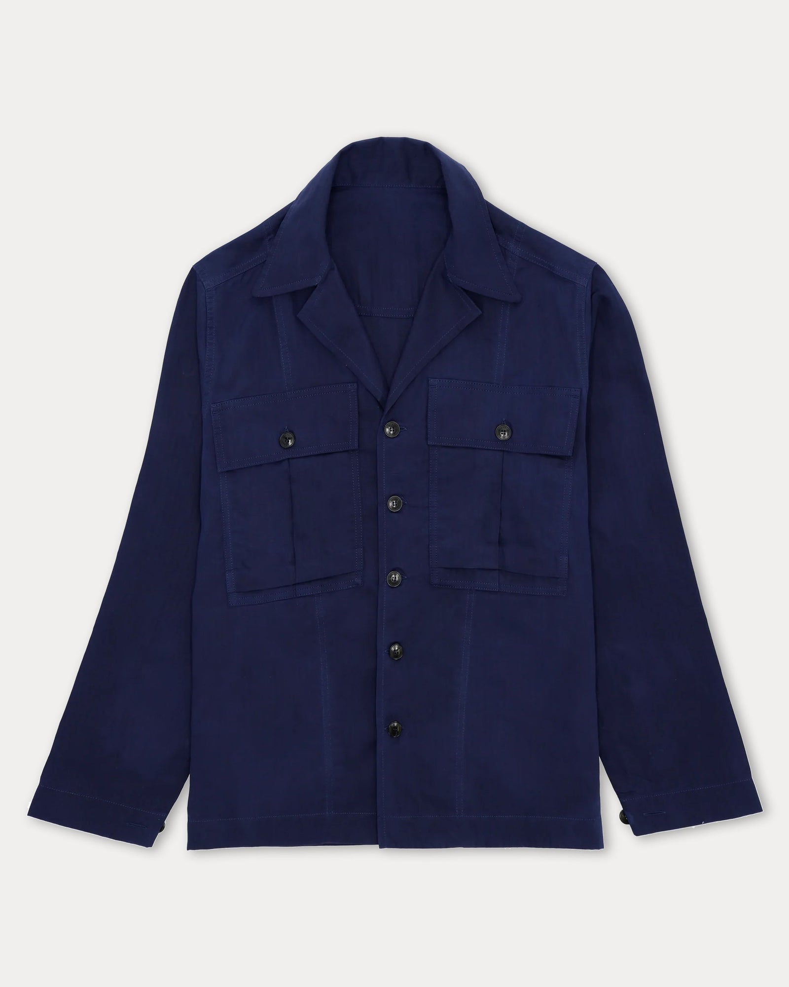 Solomon Overshirt In Cotone Cerato