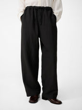 Sonny Drawstring Pant In Coal