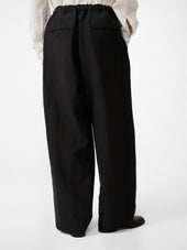 Sonny Drawstring Pant In Coal