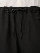 Sonny Drawstring Pant In Coal