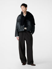 Sonny Drawstring Pant In Coal