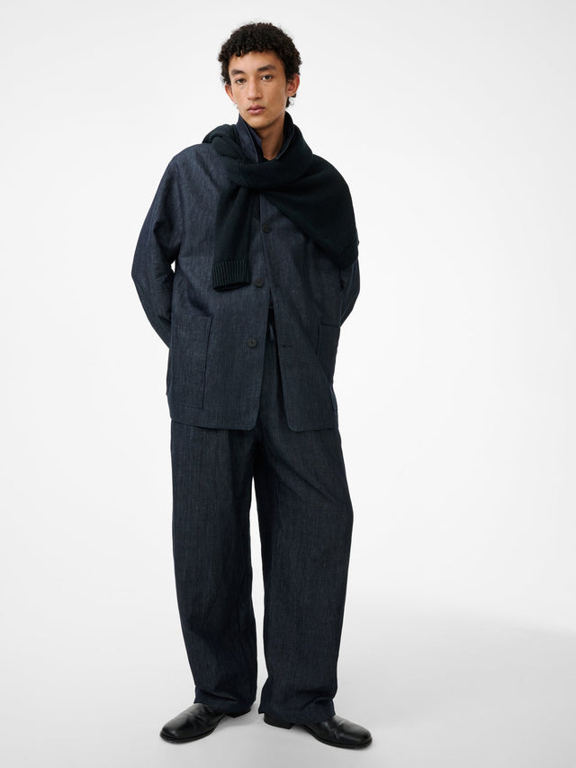 Sonny Cotton Pant in Indigo