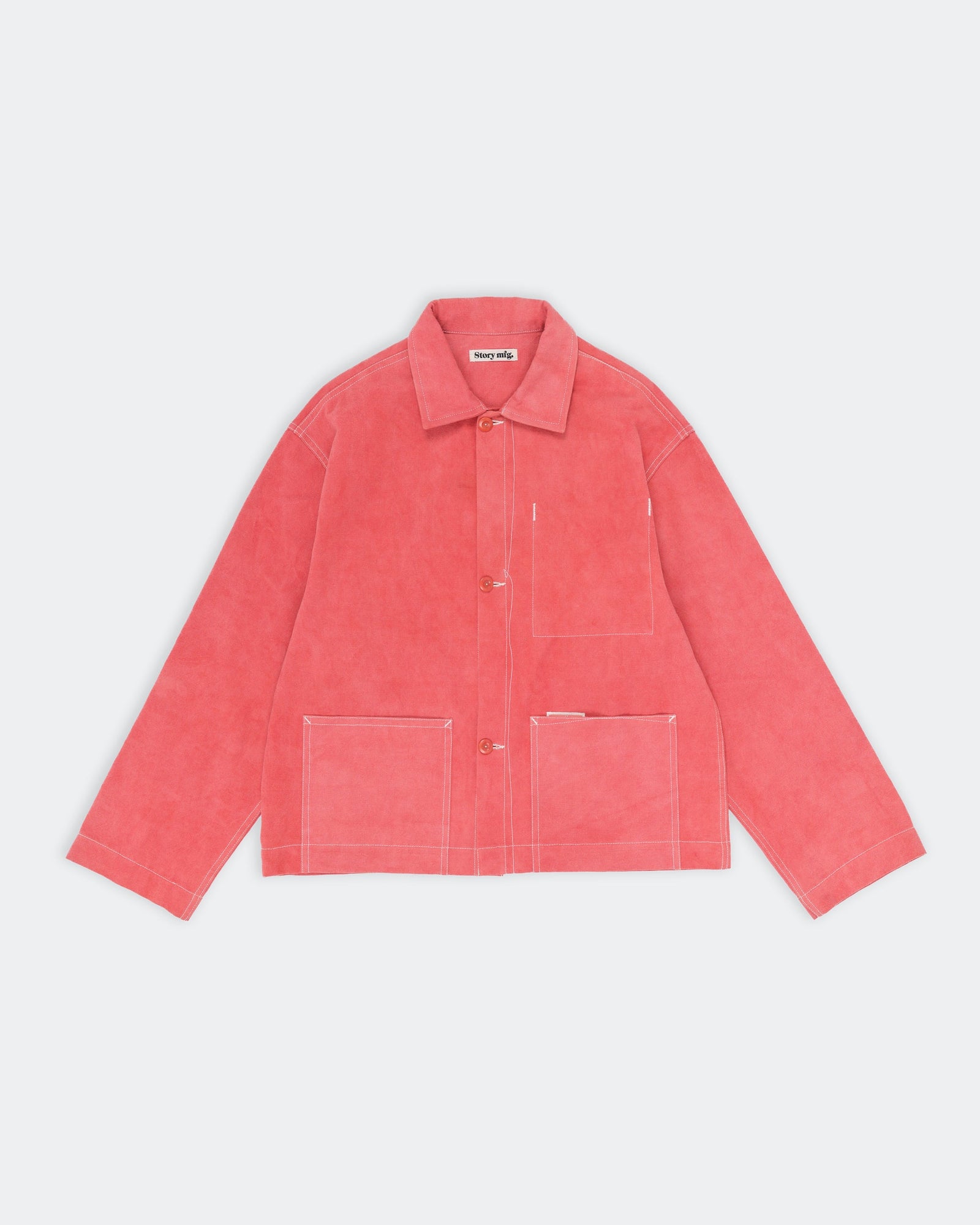 Short On Time Jacket Pink Wonky Wear