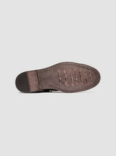 Sound 003 Dark Brown Leather Lace Up Boots