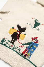 Souvenir Paisaje Zipper Cardigan