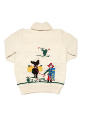 Souvenir Paisaje Zipper Cardigan