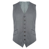 Grey Herringbone Waistcoat