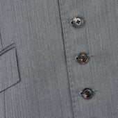 Grey Herringbone Waistcoat