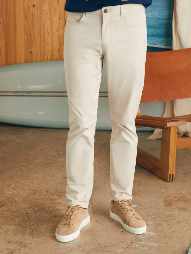 Movement 5-Pocket Pant Athletic Fit Pant - Light Sand