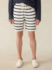 Whitewater Sweatshort - Boothbay Stripe