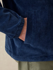 Corduroy Coaches Jacket - Spring Navy