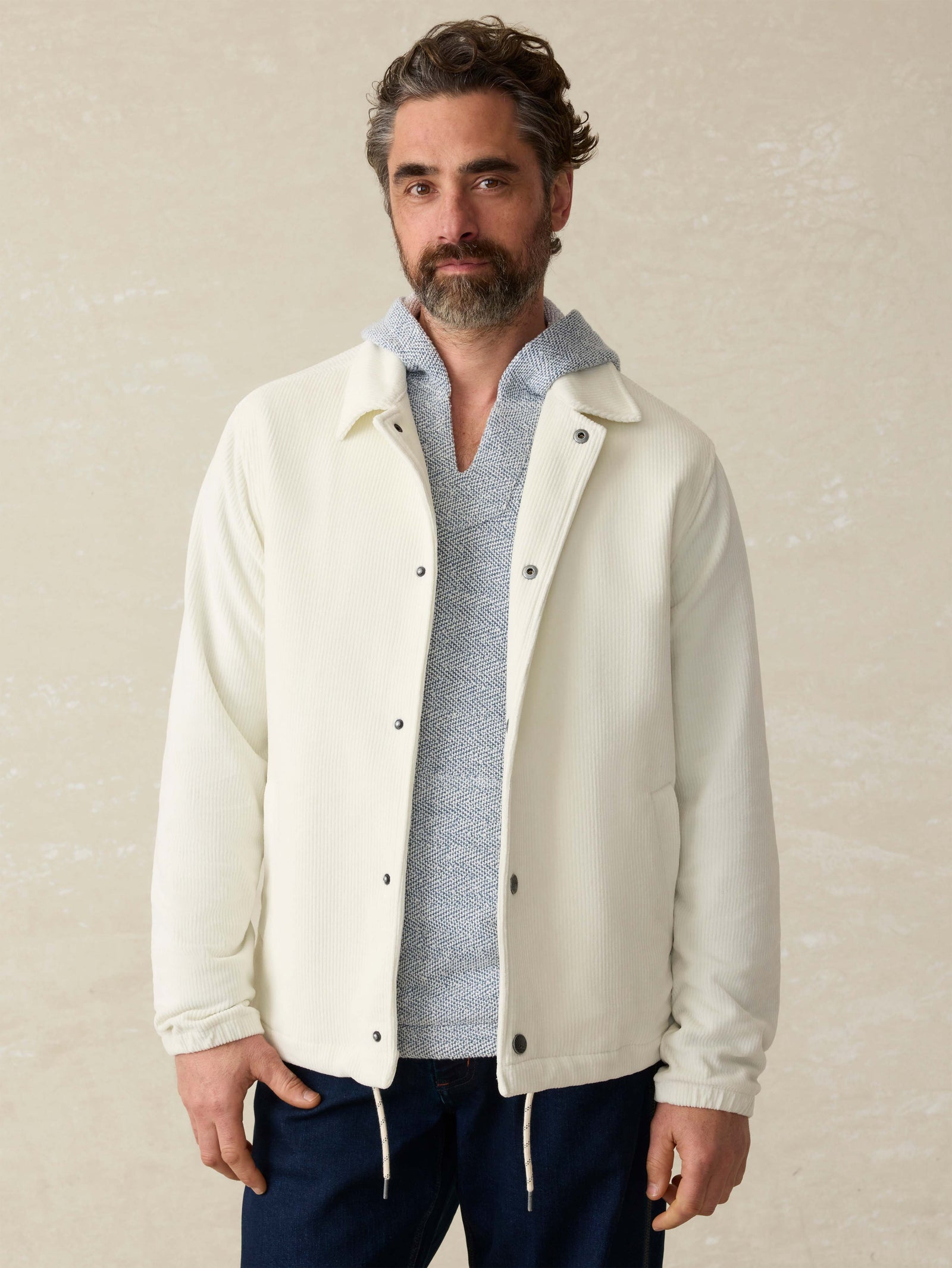 Corduroy Coaches Jacket