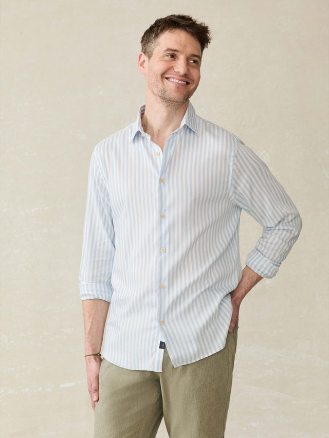 Movement™ Monterey Shirt - Blue Cape Stripe