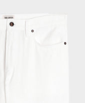 Straight Fit 5-Pocket Linen Pant