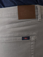 Stretch Terry 5-Pocket Pant - Iron