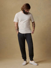 High Standard Fleece Sweatpant - Mountain Black