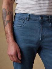 Stretch Terry 5-Pocket Pant - Pacific Tides