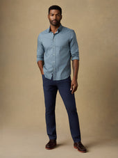 Movement™ Linen 5-Pocket Pant - Deep Sea Navy