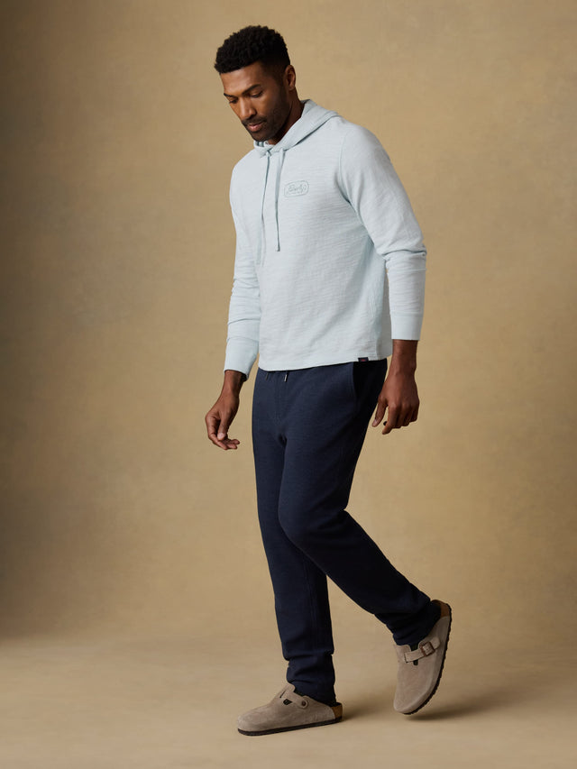 Highland Knit Pant - Navy Ridge Melange