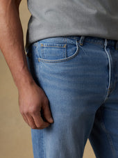 Organic Cotton Denim Pant - Bay Drift Wash