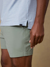 Short-Sleeve Movement™ Polo - Cardiff Blue Heather