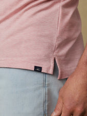 Short-Sleeve Movement™ Polo - Ivory Rose Feeder