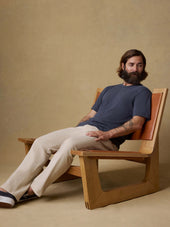 Sunwashed Regenerative Tee - Dune Navy