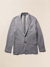 Inlet Knit Blazer (Short) - Medium Grey Melange