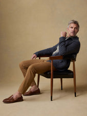 Herringbone Studio Jacket - Polar Night Herringbone