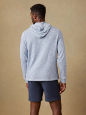 Sunwashed Organic Hoodie - Blue Ivory Feeder