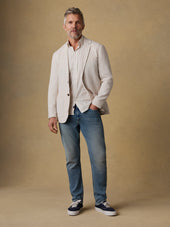 Movement™ Linen Blazer - Dorset Sand