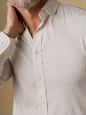 The Movement™ Shirt - Faded Khaki Gingham