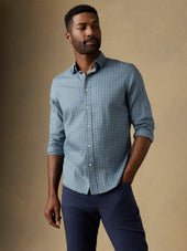 The Movement™ Shirt - Sage Marine Gingham